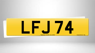 Registration LFJ 74